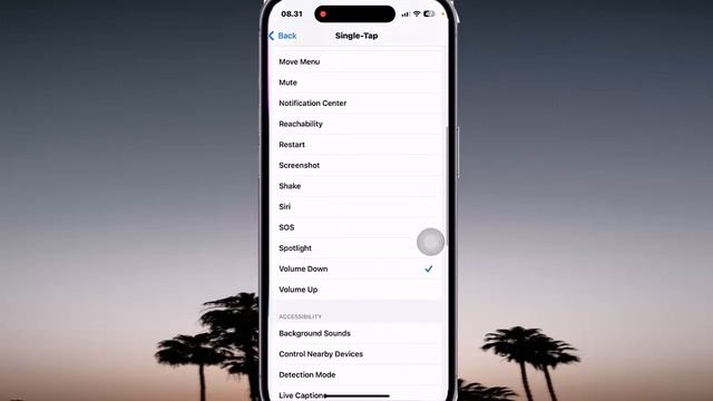 How to set Assistive Touch Single Tap Action as Volume Up in iPhone 14 Pro смотреть онлайн
