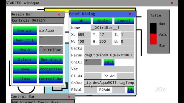 ioHMI. Tutorial 01 - Aquarium. Simple HMI with config via gui. смотреть онлайн