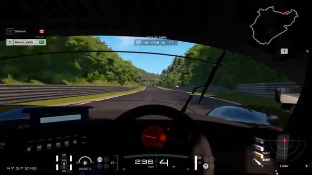 GT Sport - Testando a Jaguar XJR-9 Le Mans com my friend смотреть онлайн