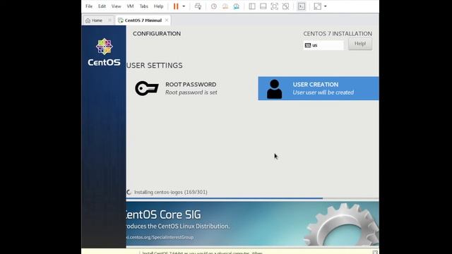 RHCSA Practice CentOS 7 minimal VM setup смотреть онлайн