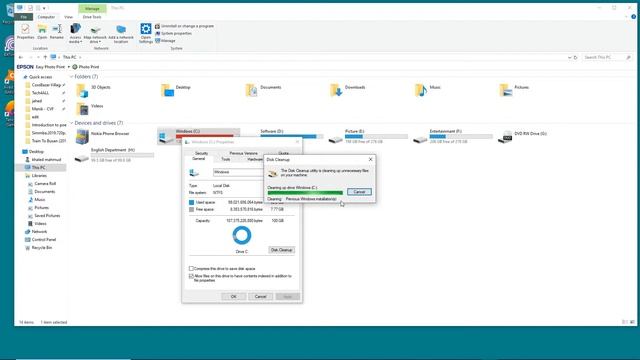 How To DELETE Windows Old Files in Windows 10 смотреть онлайн