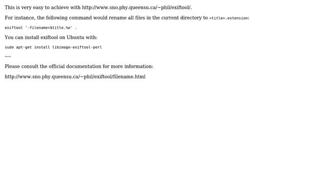 Ubuntu: PDF file renaming according to metadata? (3 Solutions!!) смотреть онлайн