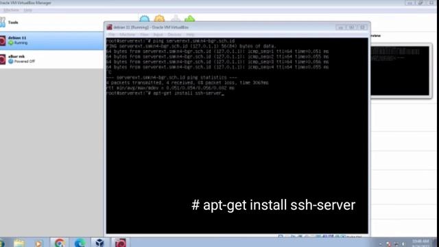 Instalasi ssh server linux debian 11 смотреть онлайн