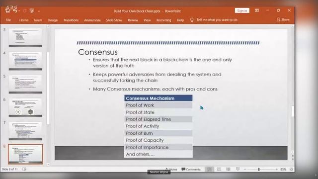 JKUAT_SES Building your Own blockchain смотреть онлайн