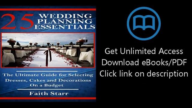 Download Wedding Planning - 25 Essentials: The Ultimate Guide for Selecting Dresses, Cakes and D PD смотреть онлайн