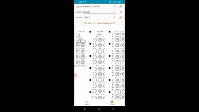 OMR Mobile Scanner By Android App смотреть онлайн