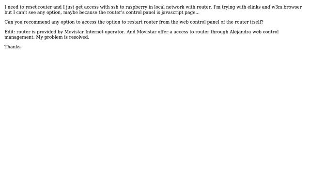 Unix & Linux: How to reset router through command line browser? смотреть онлайн