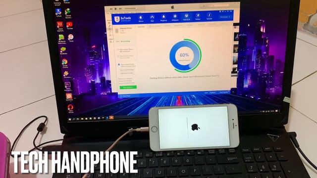 CARA MEMPERBAIKI IPHONE 6s+ STUCK LOGO ITUNES/APPLE 2020 | Via 3uTools смотреть онлайн
