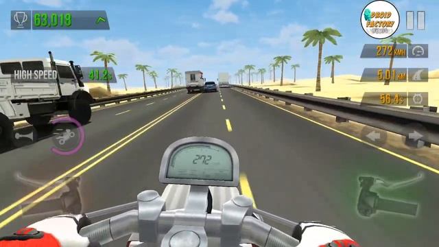 Traffic rider Fastest Bikes With Crashes- Best Android Gameplay HD смотреть онлайн
