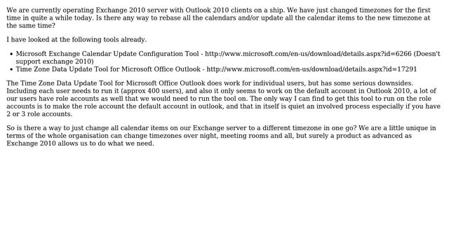 DevOps & SysAdmins: Exchange 2010 update timezone of all calendar items смотреть онлайн