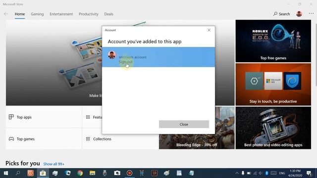 Cara logout akun microsoft di laptop windows 10 смотреть онлайн