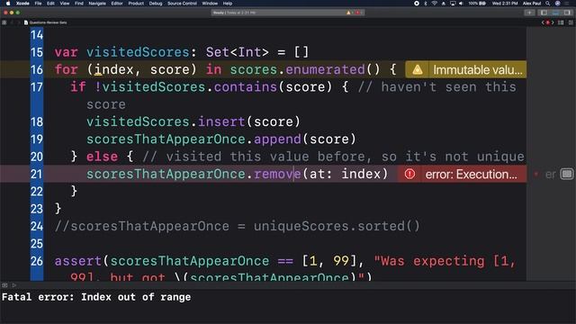 Questions Review: Sets смотреть онлайн