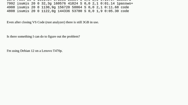 Unix: Linux uses 6.6Gi RAM for nothing смотреть онлайн