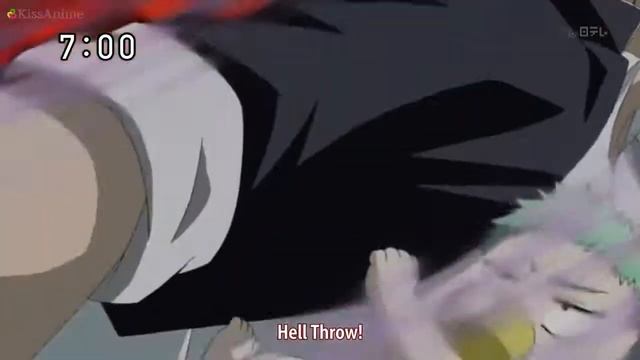 Beelzebub - Oga Hell Throw Attack - fly out the window [720 HD] смотреть онлайн