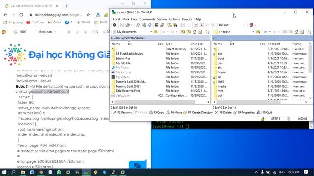 [Quản Trị Mạng và Bảo Mật]- Cài đặt WordPress trên CentOS8 và CentOS Stream 8 bằng NGINX смотреть онлайн