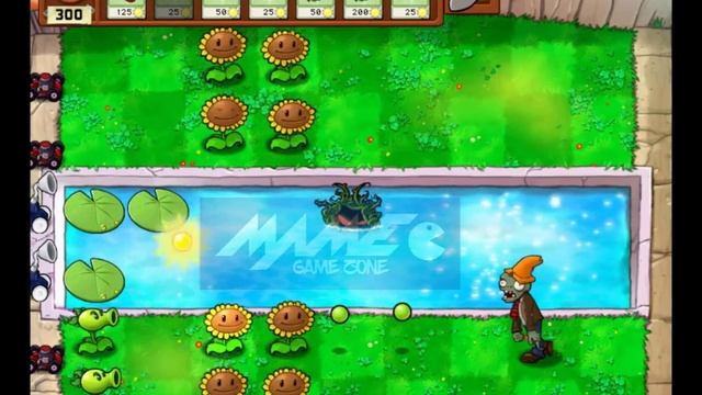Plants vs Zombies PC game part5 ! play and enjoy смотреть онлайн