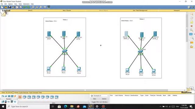 Packet Tracer : DHCP , DNS , HTTP Server Configuration Process. смотреть онлайн