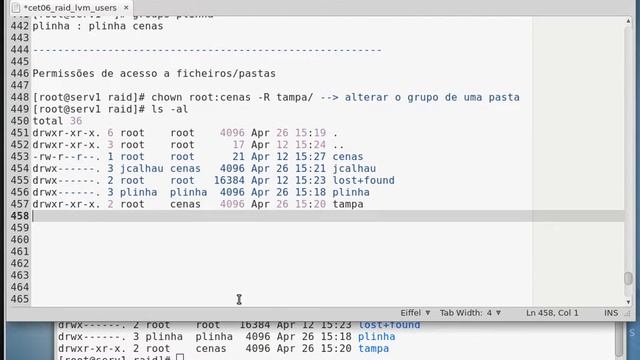 Utilizadores, grupos, permissões, ACLs, em Linux - parte 2 смотреть онлайн