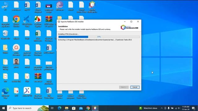 How to Download and Install Netbeans 20, Java Jdk 21 on Windows 10 смотреть онлайн