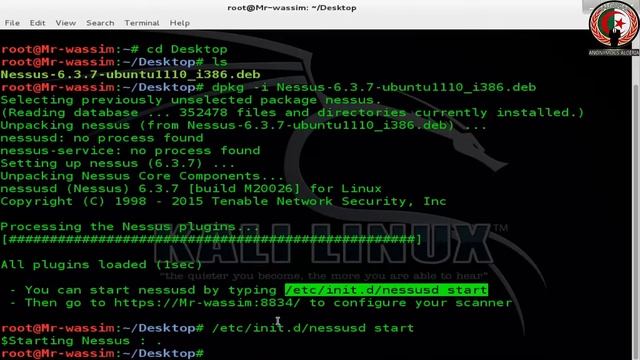 lesson XIX : how to install nussus on kali linux смотреть онлайн