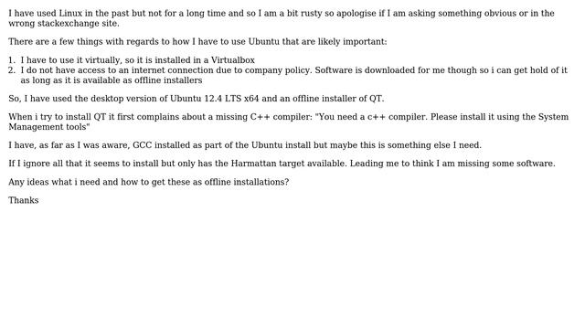 Ubuntu: QT Installation Missing compiler смотреть онлайн