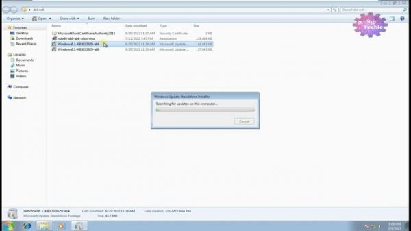 .Net Framework 4.8 Installation on windows 7...