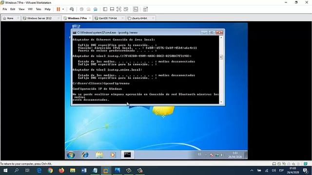 Configuracion DHCP con windows server 2012 y Centos, implementacion DNS смотреть онлайн
