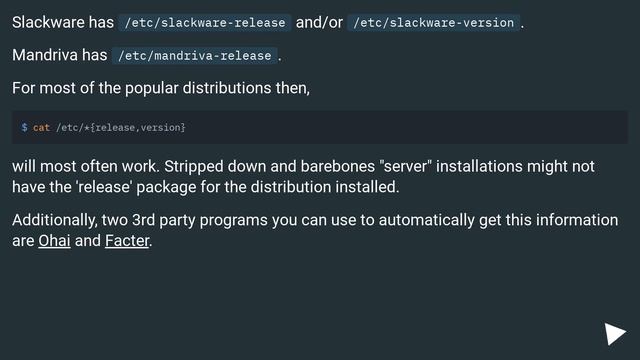 How do I find out what version of Linux I'm running? смотреть онлайн