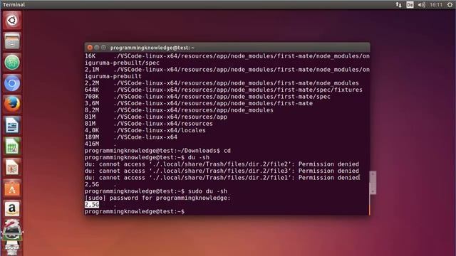 26 Linux Command Line Tutorial For Beginners 26 Viewing Resources du , df, free command смотреть онлайн