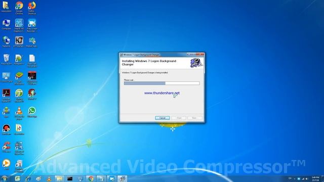 How to change Windows7 logon screen смотреть онлайн