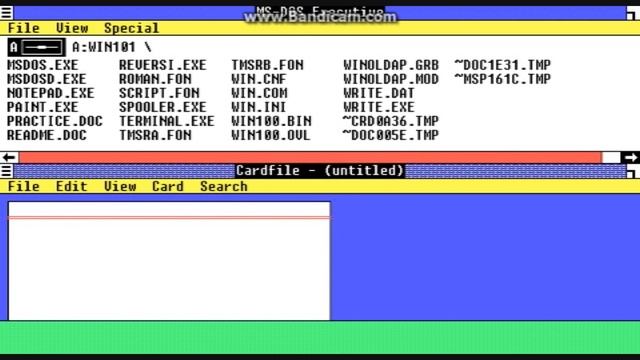 The Very First Microsoft Windows Operating System (Windows 1.0) смотреть онлайн