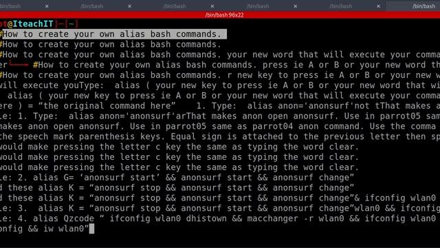 BASH Alias смотреть онлайн
