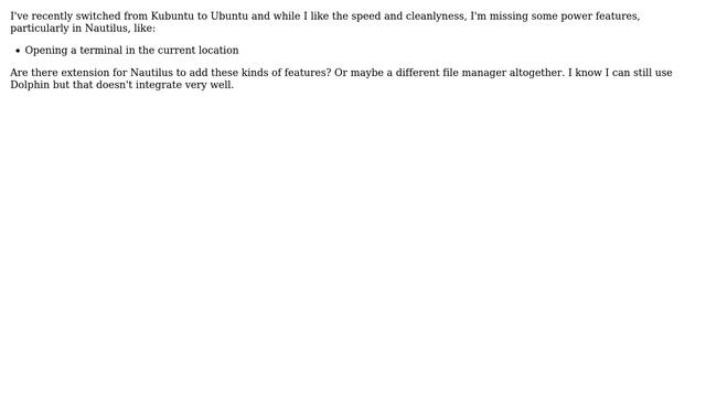 Ubuntu: How do I open a terminal in the current location? смотреть онлайн
