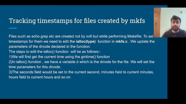 File system improvements in xv6 from source os linux смотреть онлайн