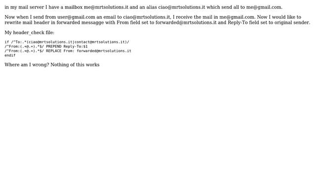 DevOps & SysAdmins: Postfix header conditional rewrite смотреть онлайн