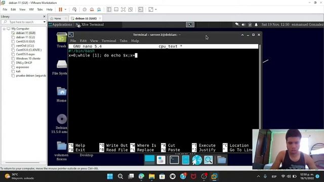 3.1 (B) Experiment 13-2 Herramientas para resolución de problemas en Debian 11 смотреть онлайн