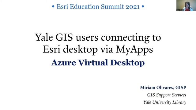 Providing Access to Non-SaaS Components of Modern GIS смотреть онлайн
