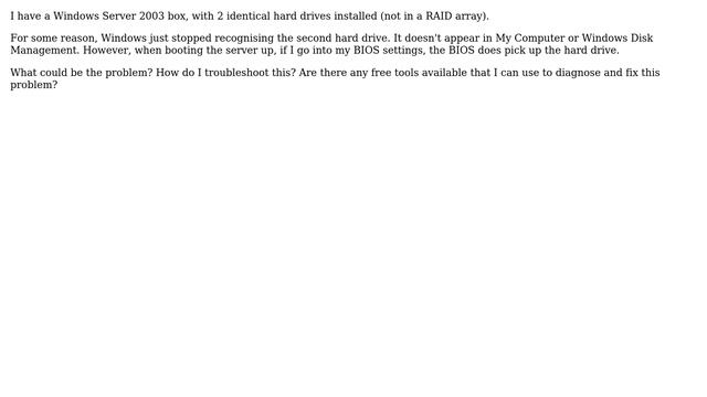 DevOps & SysAdmins: Windows not picking up hard drive, but BIOS does (2 Solutions!!) смотреть онлайн