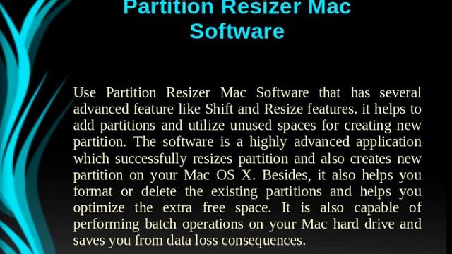 Partition Resizer Mac Software Review смотреть онлайн