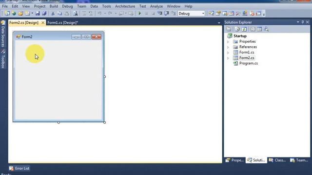 C# Urdu Tutorial 18 - How to Set Startup Form in C# Application смотреть онлайн