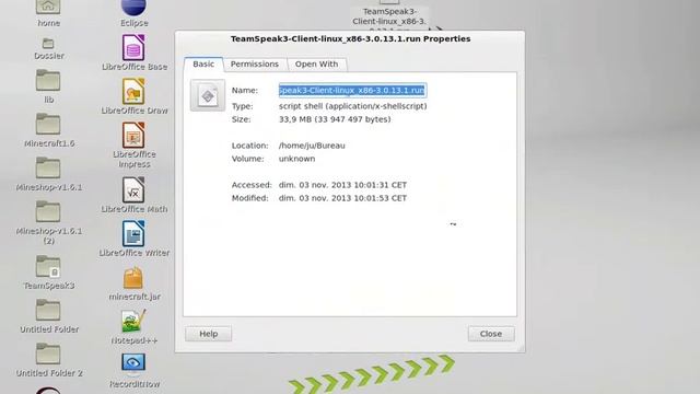 Tuto #2 ~ TeamSpeak3 pour linux смотреть онлайн