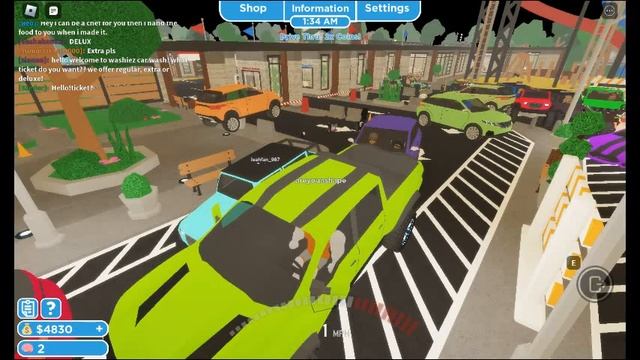 Trolling in roblox Washiez Car Wash FUNNY смотреть онлайн
