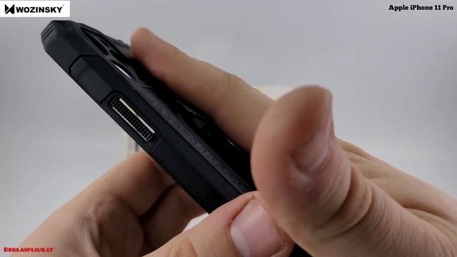 Wozinsky 4in1 black color Apple IPhone 11 Pro dėklas-case-чехол смотреть онлайн