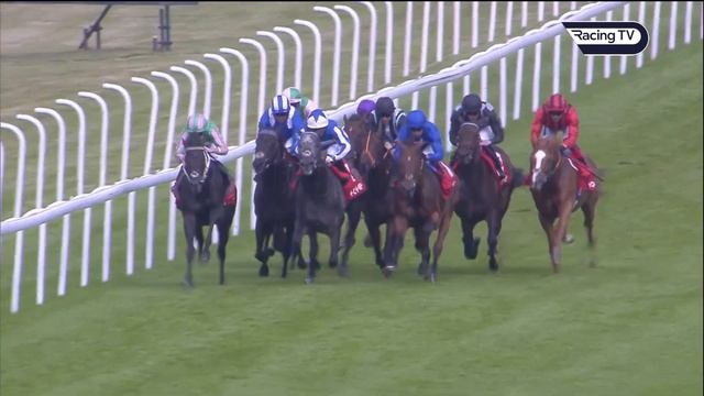 A thrilling finish to Goodwood's 2021 Tote Celebration Mile as LAVENDER'S BLUE runs down BENBATL смотреть онлайн