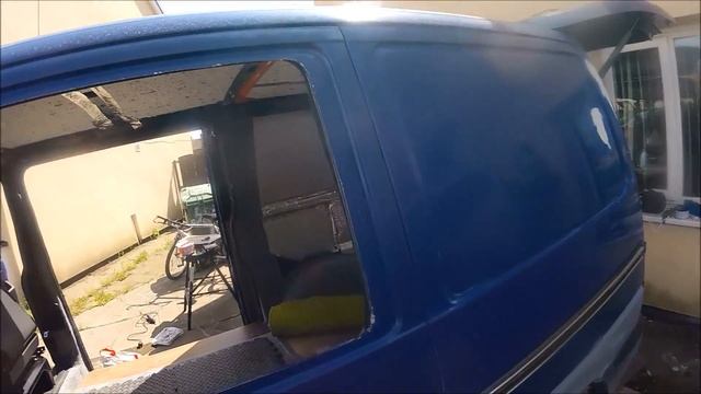 Campervan Window Fitting Install VW T4 Sliding Door