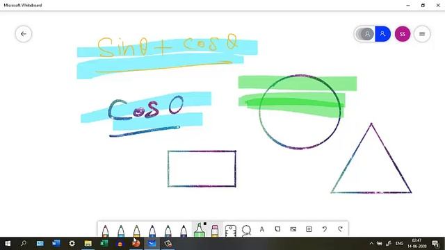 How to use microsoft white board for online classes||whiteboard for online teaching|| смотреть онлайн