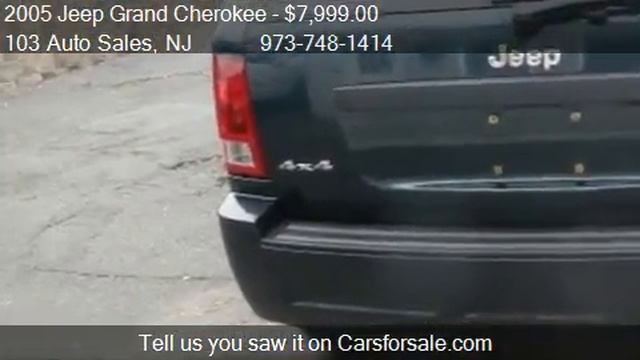 2005 Jeep Grand Cherokee Laredo 4WD for sale in BLOOMFIELD, смотреть онлайн