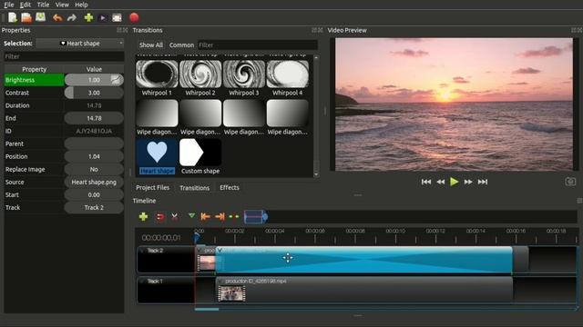 OpenShot Masking | How to place video inside shape in OpenShot | OpenShot video inside shape смотреть онлайн