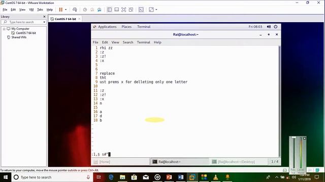 How to create and edit file with vi or vim command in detail in linux (centos 7) in urdu hindi | p4 смотреть онлайн
