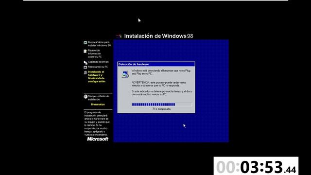 Windows 98 se Instalación смотреть онлайн